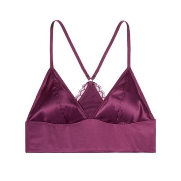 Victoria’s Secret Satin Purple Bralette - Picture 5 of 17